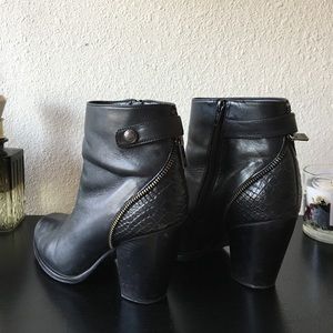 Arturo Chang Black Leather Boots
